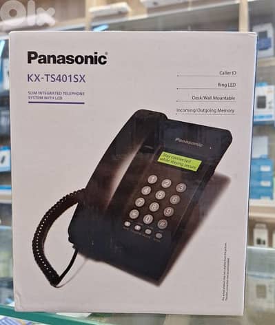 PANASONIC SLIM INTEGRATED TELEPHONE SYSTEM WITH LCD KX-TS401SX