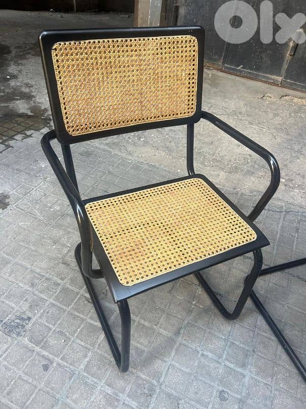 vintages chair Marcel breuer cesca black كرسي فوتاي عدد2 قش كاني 2