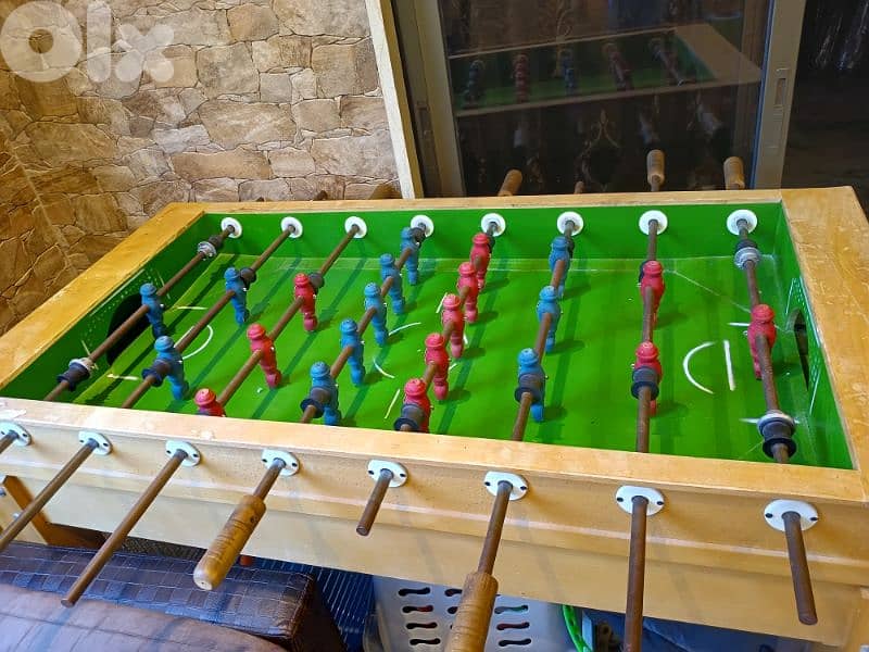 Zayn Solid Wood Babyfoot Table – 147×76×80 cm, Very Good Condition 0