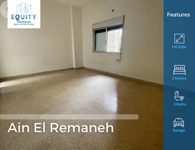 130 SQM Apartment For Sale In Ain El Remaneh شقة للبيع #HH2069172