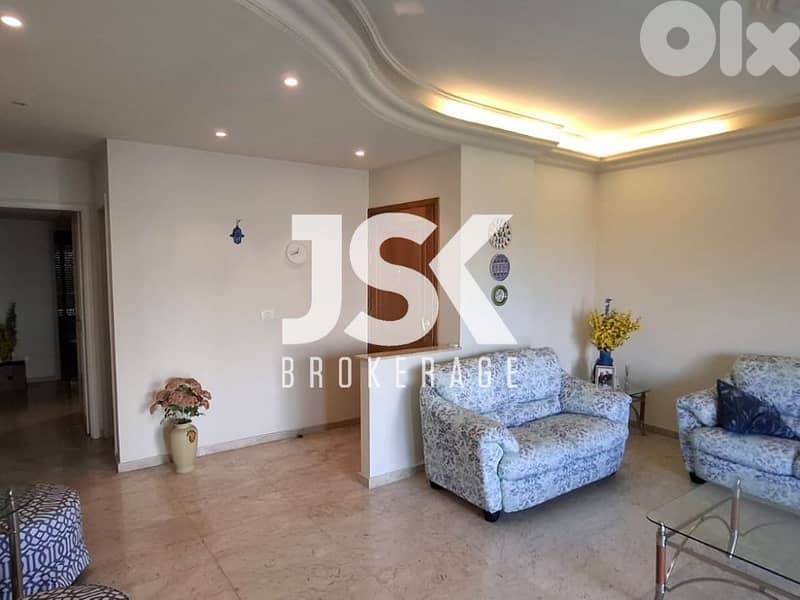 L19218 -Furnished Apartment For Rent in Prime Location in Dbayeh 0