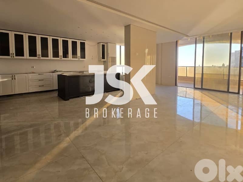 L19216 - Apartment with Sea View For Sale in Dawhit El Hoss, Naameh 0