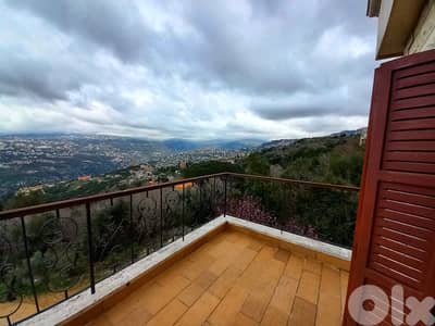 Villa for sale in Bikfaya/  Panoramic view