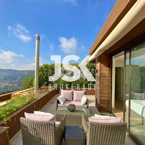 L18967 - Chalet with Terrace for Rent in RedRock Faqra 0