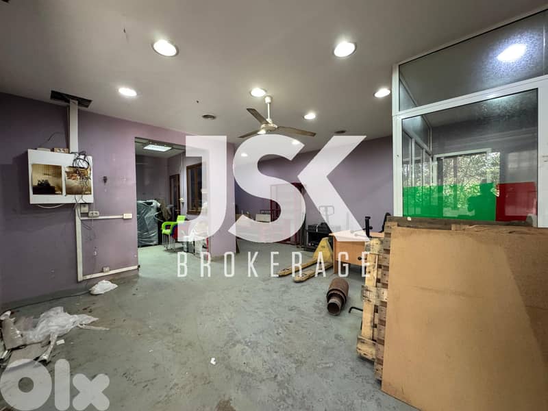 L19203 - 190 SQM Warehouse For Rent in Hazmieh 0