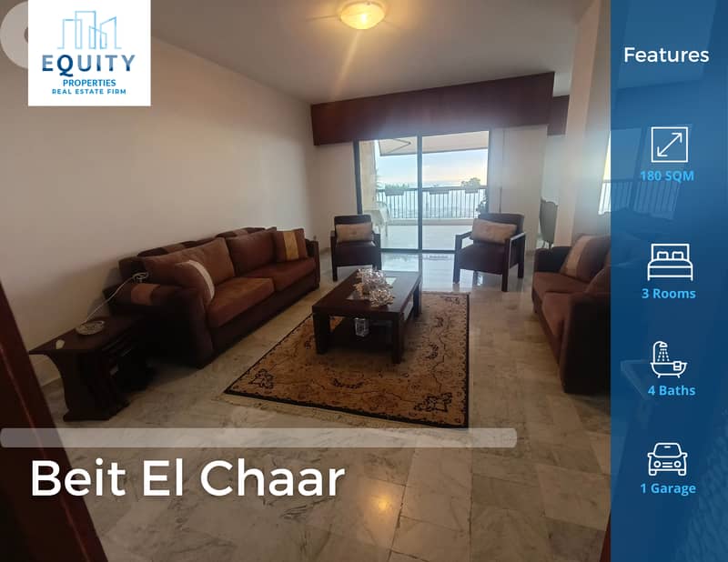 Furnished 180 SQM Apartment For Rent In Beit El Chaar #MH207631 0