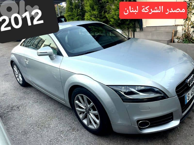 2012 Audi TT 2.0 TFSi COMPANY SOURCE LEBANON 0