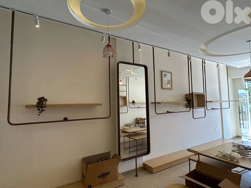 Decor for clothing store , ديكور محل ألبسة 5