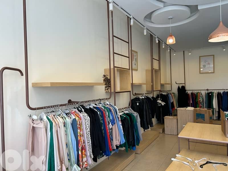 Decor for clothing store , ديكور محل ألبسة 7