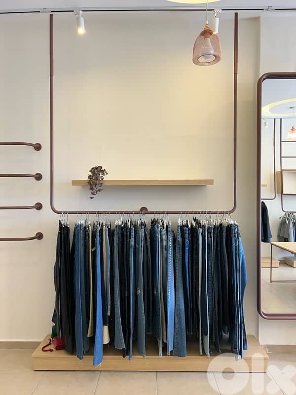 Decor for clothing store , ديكور محل ألبسة 13