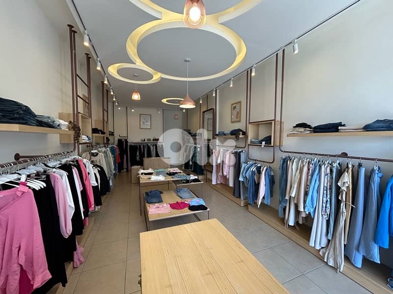 Decor for clothing store , ديكور محل ألبسة 14