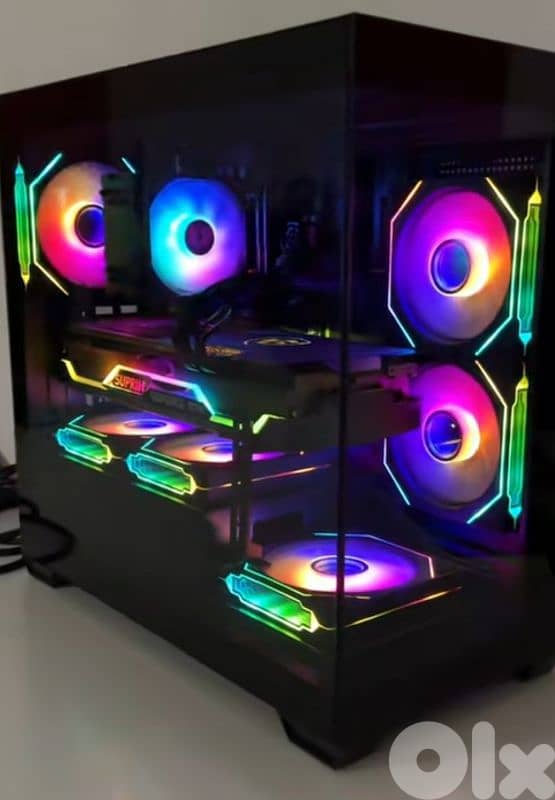 Gaming case like new 0