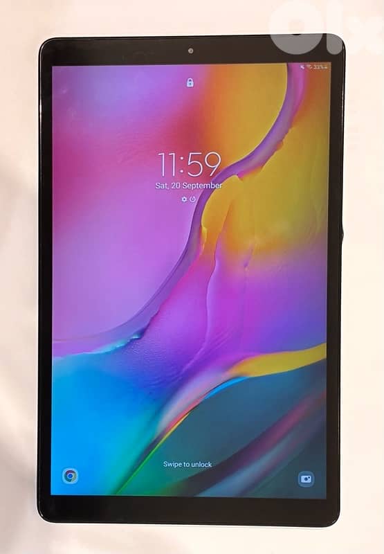 Samsung galaxy tab a+ case super protectable+charger 2