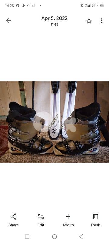 ski  Salomon G KART 1