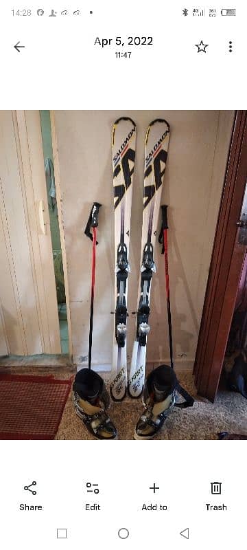 ski  Salomon G KART 2