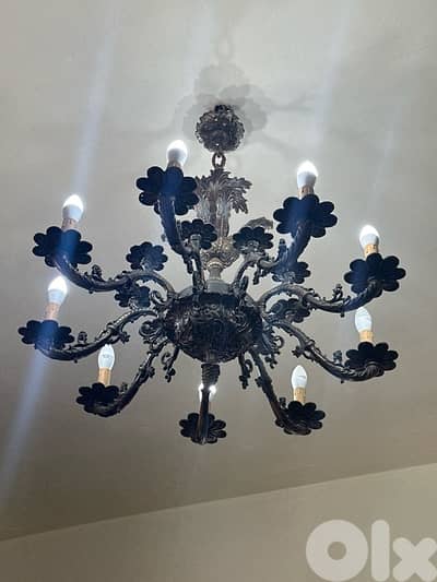 Antique Copper Chandelier