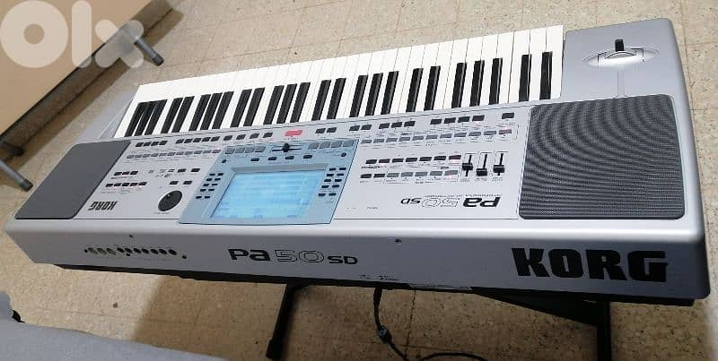 korg PA 50 SD card 1