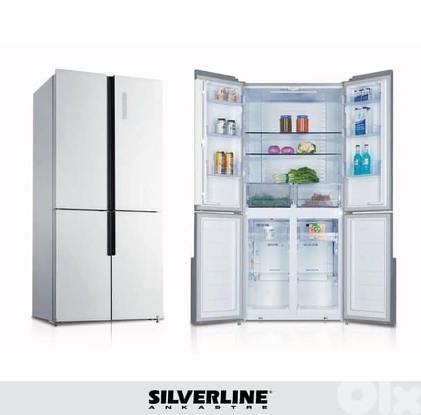 4 doors Fridge Mirror Glass 1