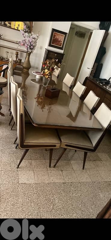 طقم سفرة كامل. أنتيك. 5000$. 76/543327.  Antiques 6
