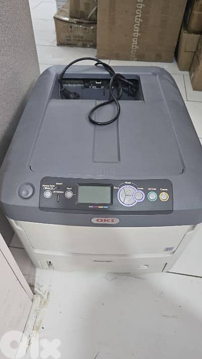 oki white toner printer