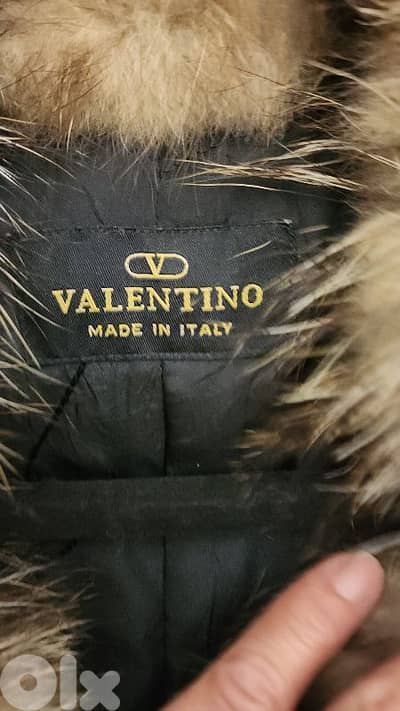 leather and fur coat
