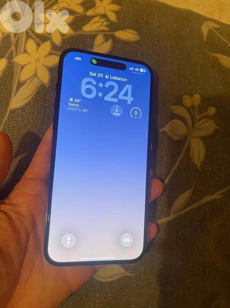 Iphone 14 pro max 256 kafelto la 23/12/2025 batarie 87% 1