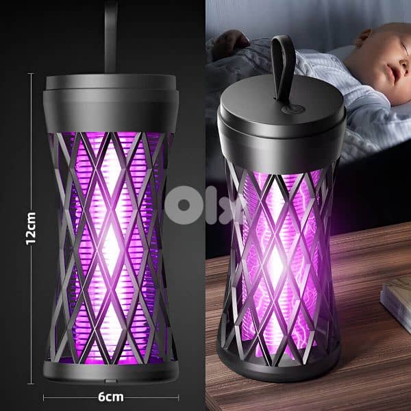 Rechargeable Night Light Trap Lamp Mosquito Killer 2