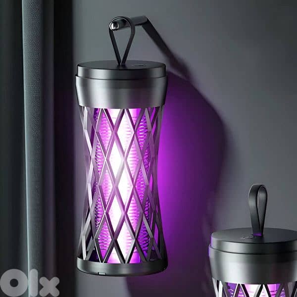 Rechargeable Night Light Trap Lamp Mosquito Killer 6
