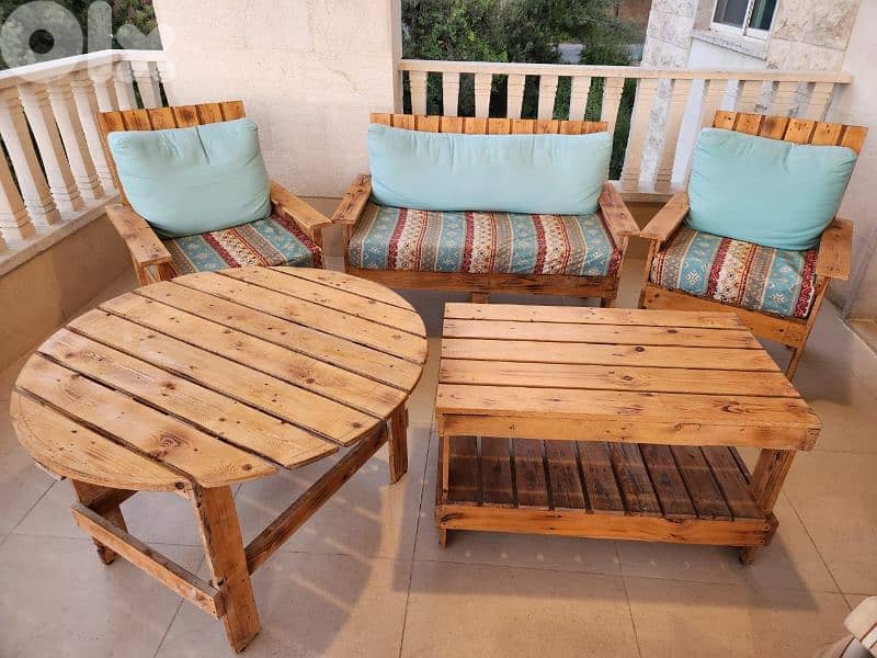 indoor and outdoor set with 5 pcs 4