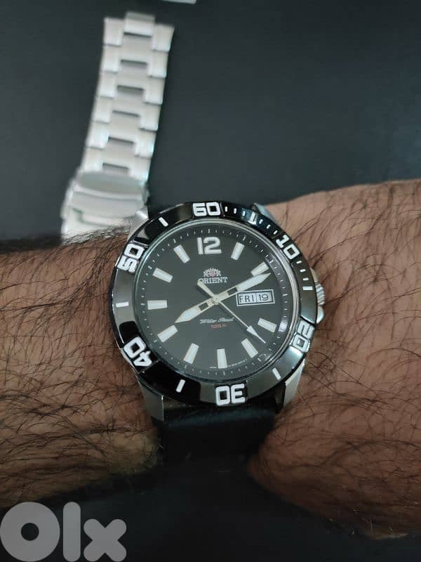 Orient Orca automatic  Dive Watch #FEM76001B 4