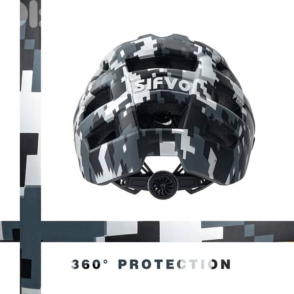 SIFVO Kids Bike Helmet Age 6 + Boys and Girls Bike Helmets (54-57cm) 1