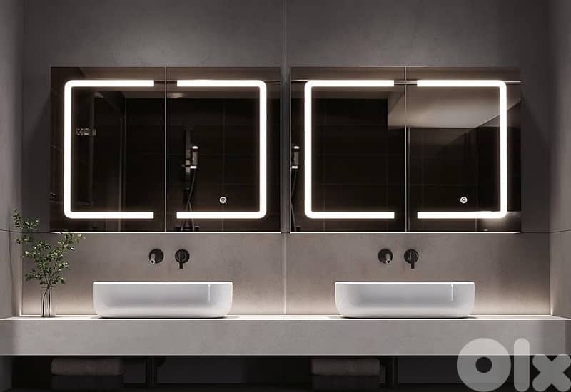 IKEA bathroom mirror with cabinet 5