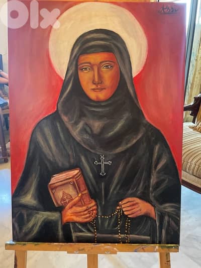 st rafqa painting