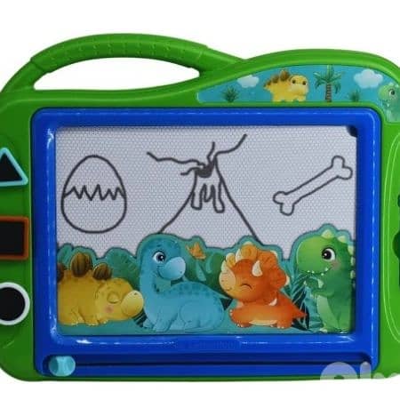 Clementoni Dinoworld Magic Drawing Board 4+ Years - لوحة الرسم السحرية 0