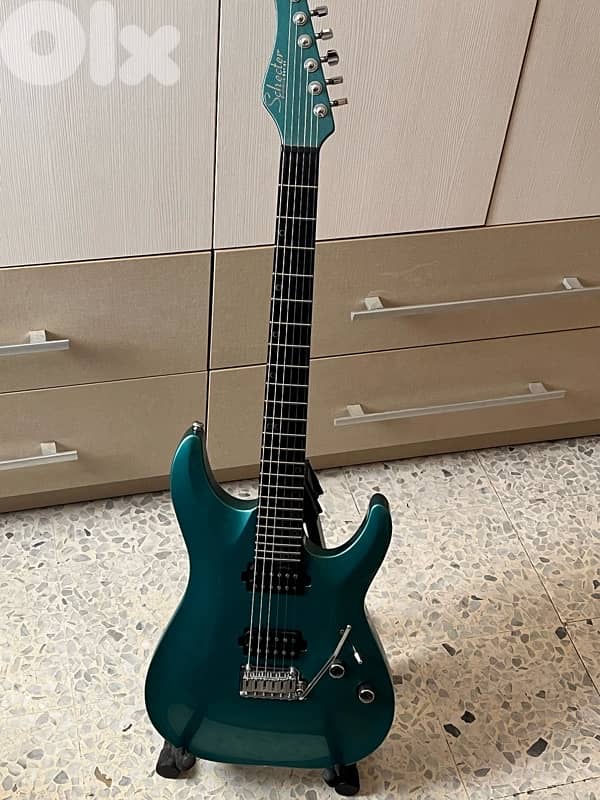 Schecter AM-6 - Arctic Jade 2