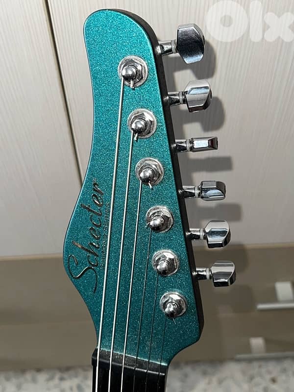 Schecter AM-6 - Arctic Jade 3