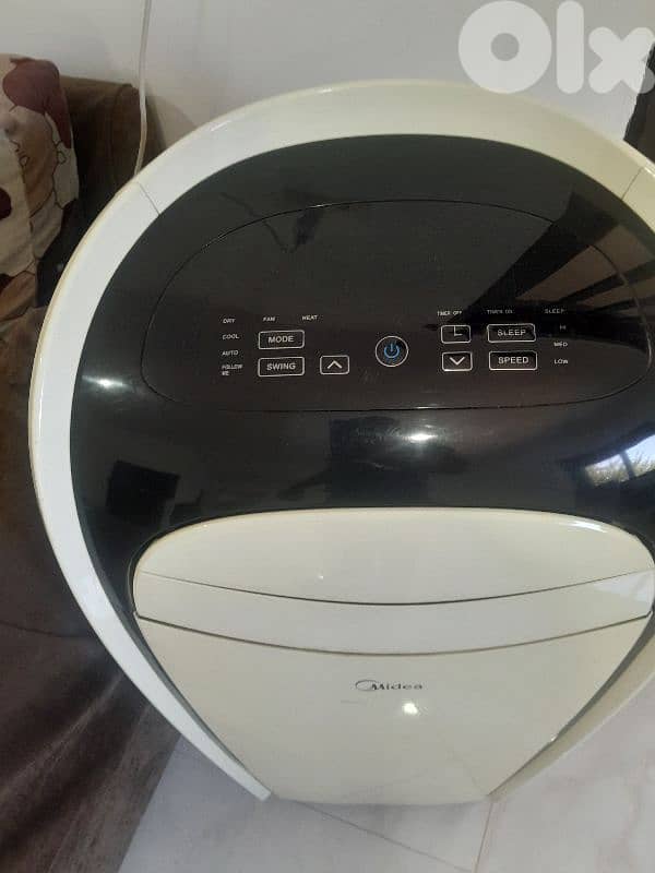 ac portable 12000btu  cool and heat masrouf 3.5 omper 1