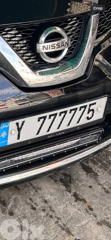 Special plate number 0