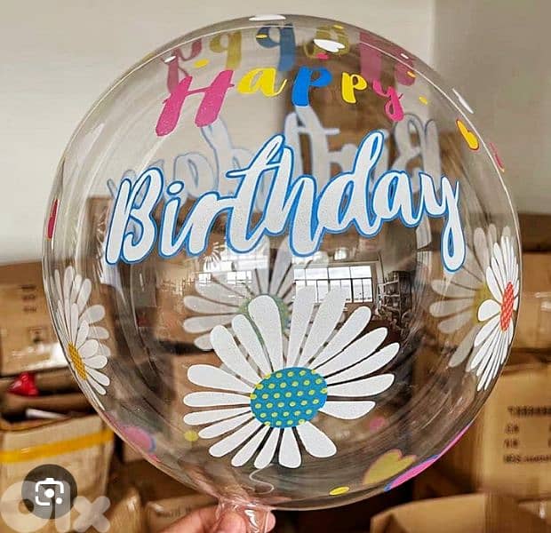 transparent happy birthday balloon 0
