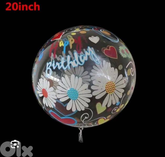 transparent happy birthday balloon 1