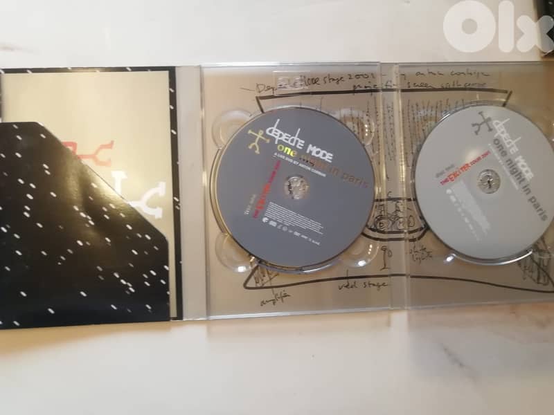 Depeche mode one night in Paris 2 DVDs set 1