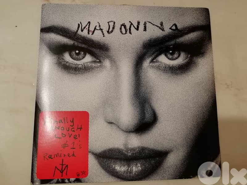 Madonna - finally enough love number ones remixed 2 transparent vinyl 1