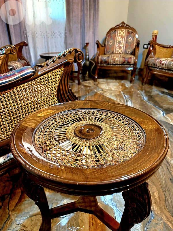 صالون شبنديل سوبر أنتيك كتير نضيف بحالة ممتازة 1