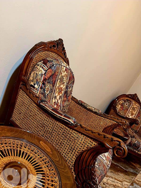 صالون شبنديل سوبر أنتيك كتير نضيف بحالة ممتازة 7