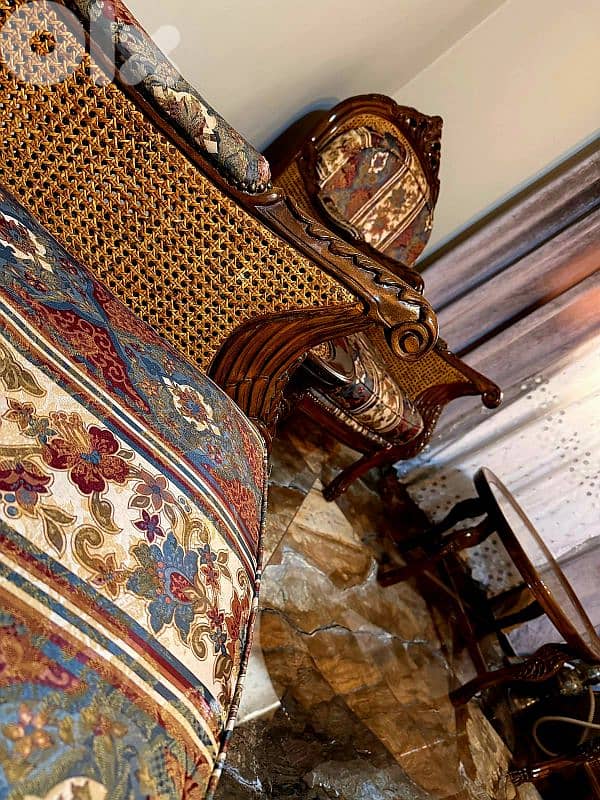 صالون شبنديل سوبر أنتيك كتير نضيف بحالة ممتازة 8