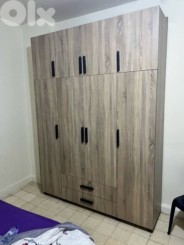 خزانة 4 درف طابقين جديدة من المعمل بافضل الاسعار 0