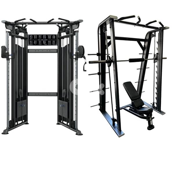 V Cross Cable + Smith Machine 0