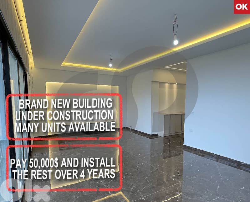 Brand New Apartment for Sale in Bhamdoun/بحمدون REF#OK121467 0