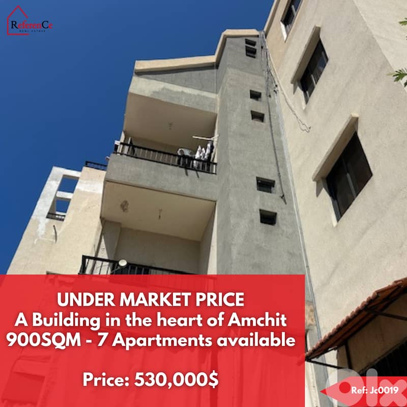 Under price building in Amchit مبنى بأقل من سعره في عمشيت 0