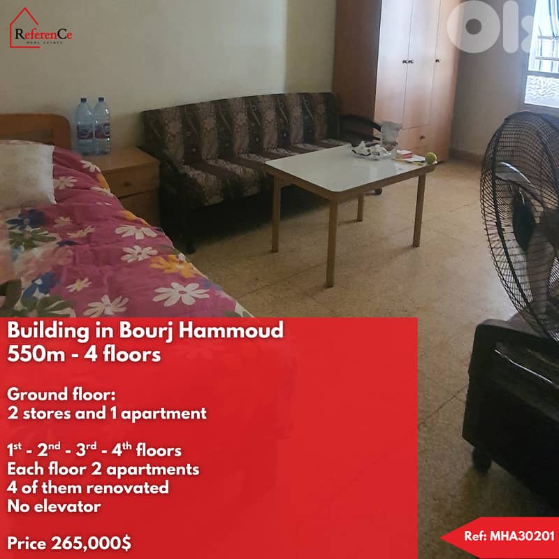 Building for sale in Bourj Hammoud بناية للبيع في برج حمود 0